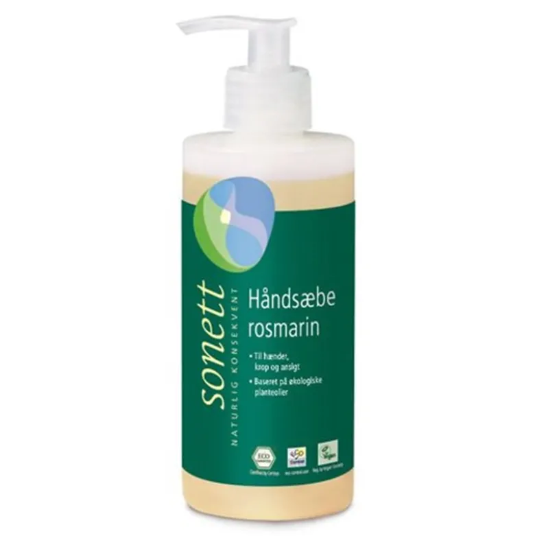 Sonett Håndsæbe Rosmarin (300 ml)