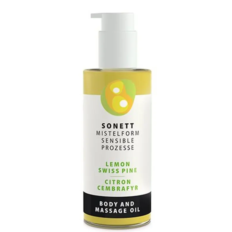Sonett Krops & Massageolie Citron/ Cembrafyr (145 ml)