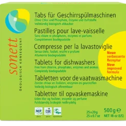 Sonett Opvasketabs 25*20Gr (500 gr)