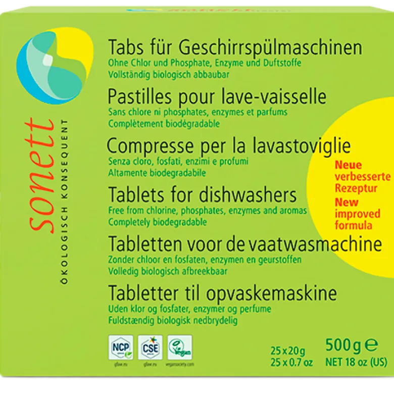 Sonett Opvasketabs 25*20Gr (500 gr)