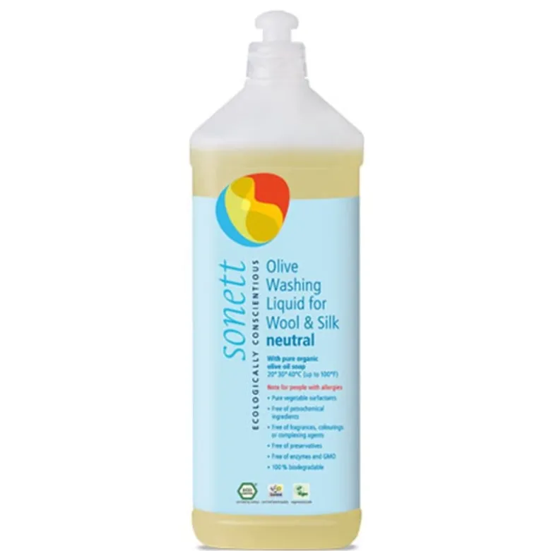 Sonett Vaskemiddel Uld/Silke Oliven Neutral (1 ltr)