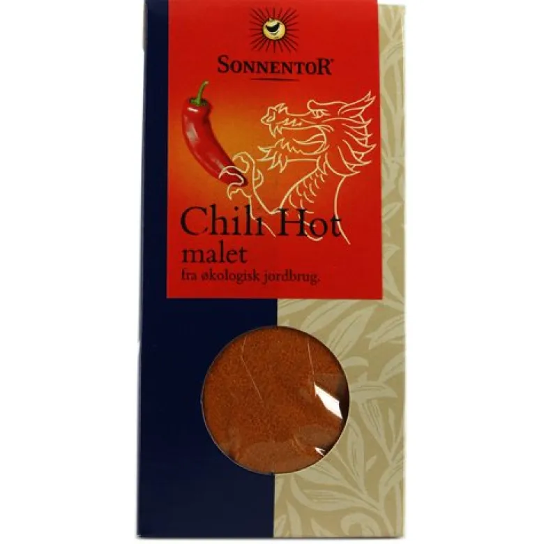 Sonnentor Chili Hot malet ekstra stæk Ø (40 g)