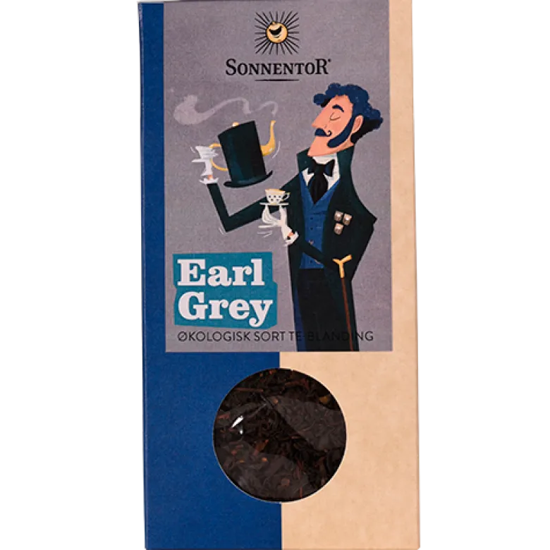 Sonnentor Earl Grey Sort Te Ø (90 gr)
