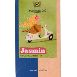 Sonnentor Grøn Te Jasmin Breve Ø (18 breve)