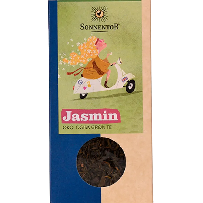 Sonnentor Grøn Te Jasmin Ø (100 gr)