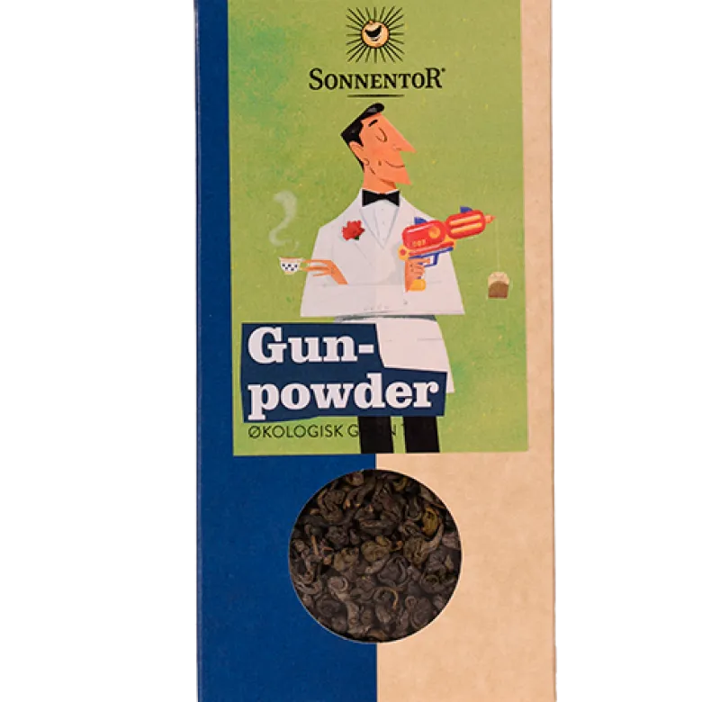 Sonnentor Kinesisk grøn Te Gunpowder Ø (100 g)