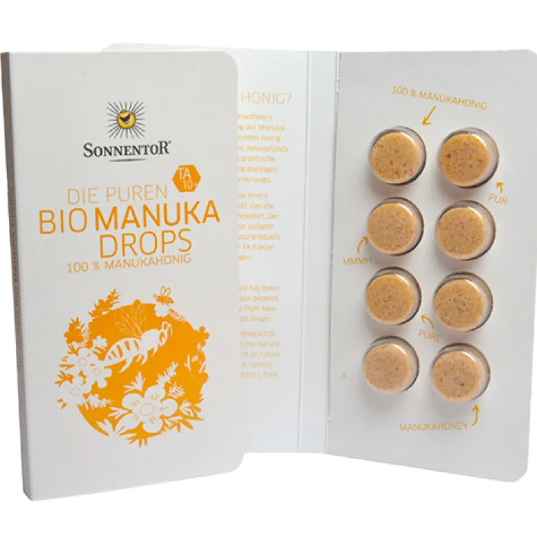 Sonnentor Manuka Honning Sugetabletter Ø (8 stk)