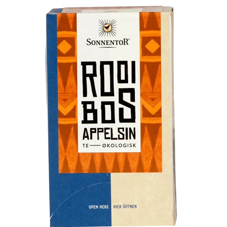Sonnentor Rooibosh Appelsin Te Ø (18 Breve)