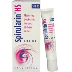 Spirularin HS creme SPF 15 til pleje af sårbare læber (3 ml)