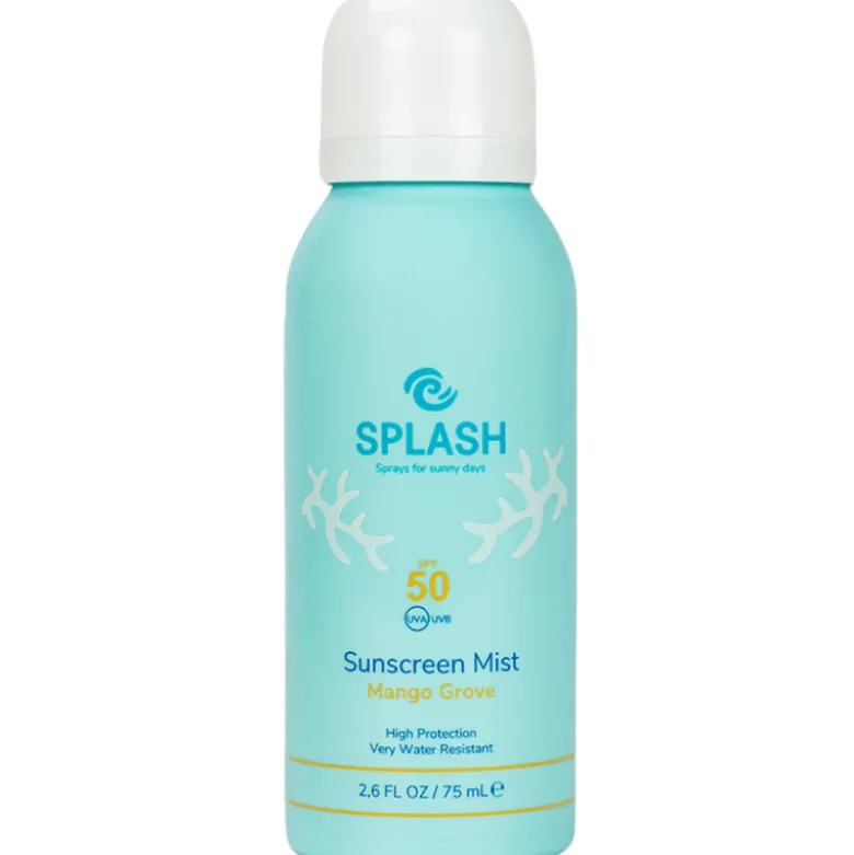 Splash Mango Grove Sunscreen Mist SPF 50 - Travel Size (75 ml)