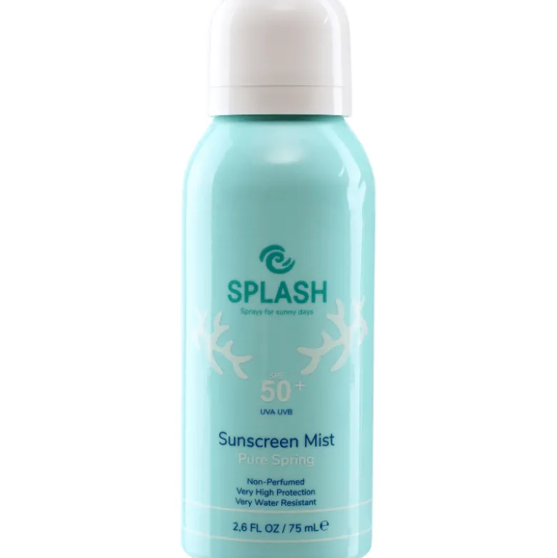 Splash Pure Spring Non-Perfumed Sunscreen Mist SPF 50+ - Travel Size (75 ml)