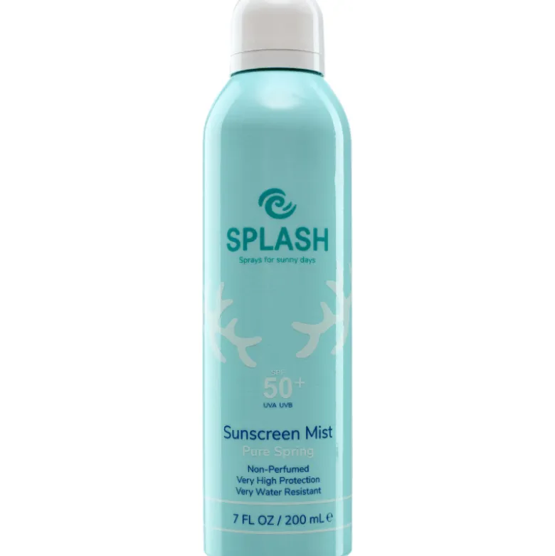 Splash Pure Spring Non-Perfumed Sunscreen Mist SPF 50+ (200 ml)