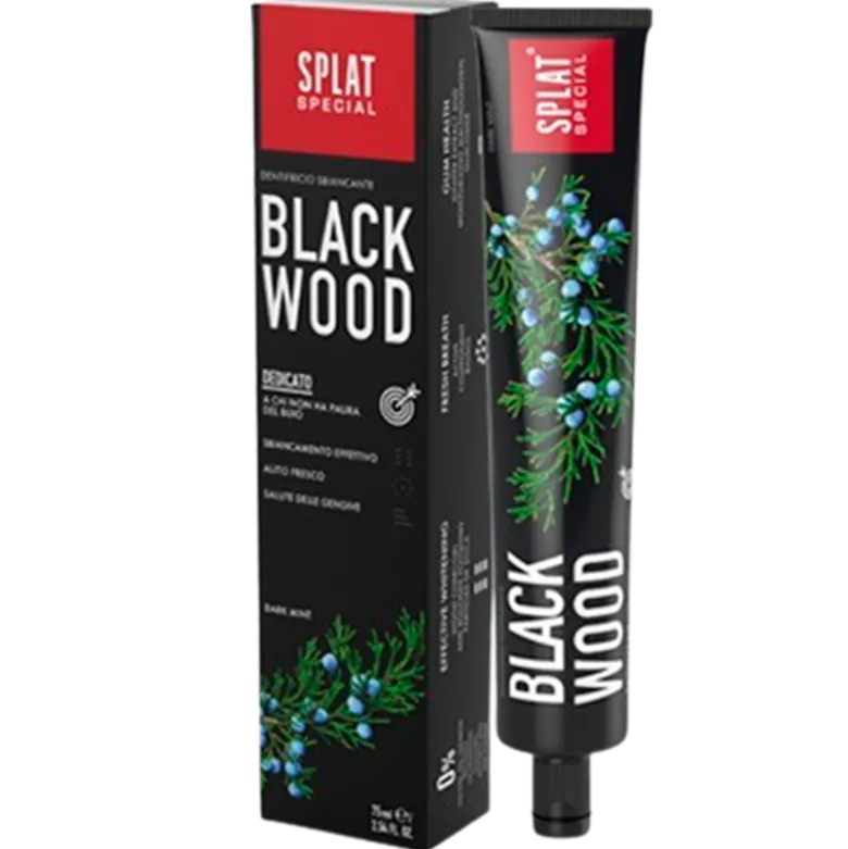 SPLAT Tandpasta Blackwood u. fluor (75 ml)