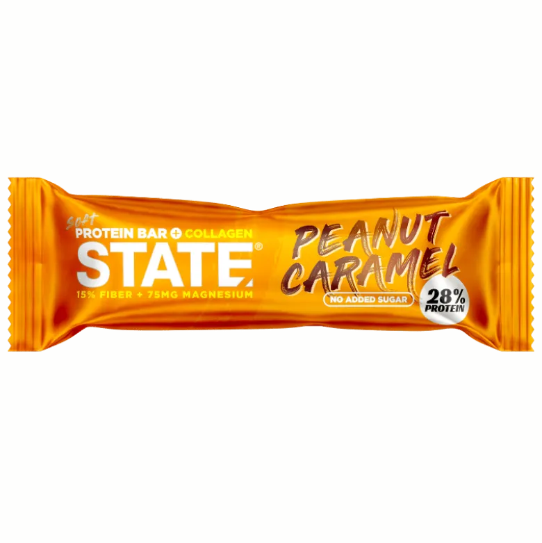 STATE Proteinbar m. Peanut/Caramel smag (50 g)