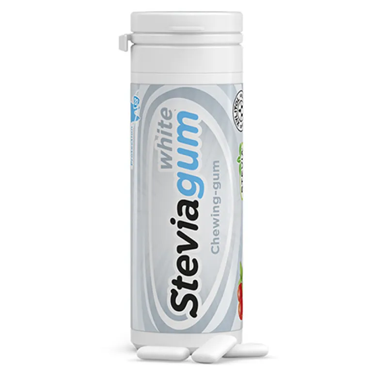 STEVIAGUM Kirsebær WHITE (30 g.)