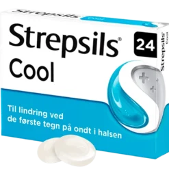 Strepsils Cool Sugetabletter (24 stk)