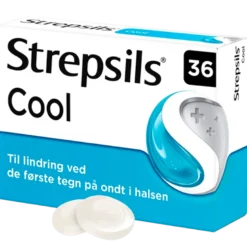 Strepsils Cool Sugetabletter (36 stk)