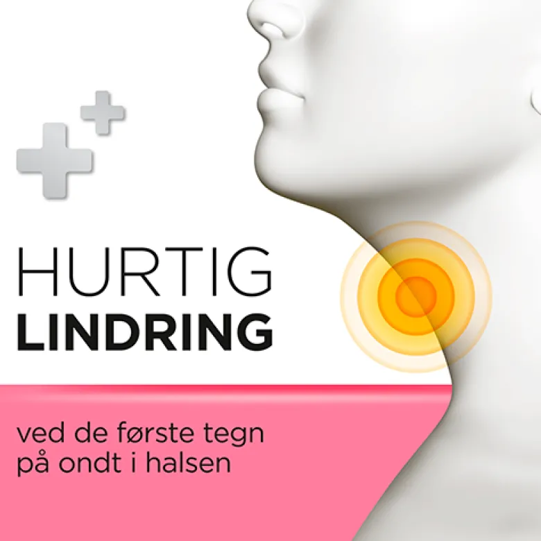 Strepsils Jordbær Sugetabletter Sukkerfri (24 stk)