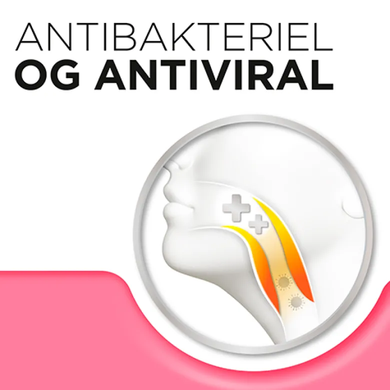 Strepsils Jordbær Sugetabletter Sukkerfri (24 stk)