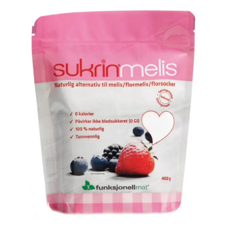 Sukrin Melis - Et Alternativ Til Flormelis (400 gr)