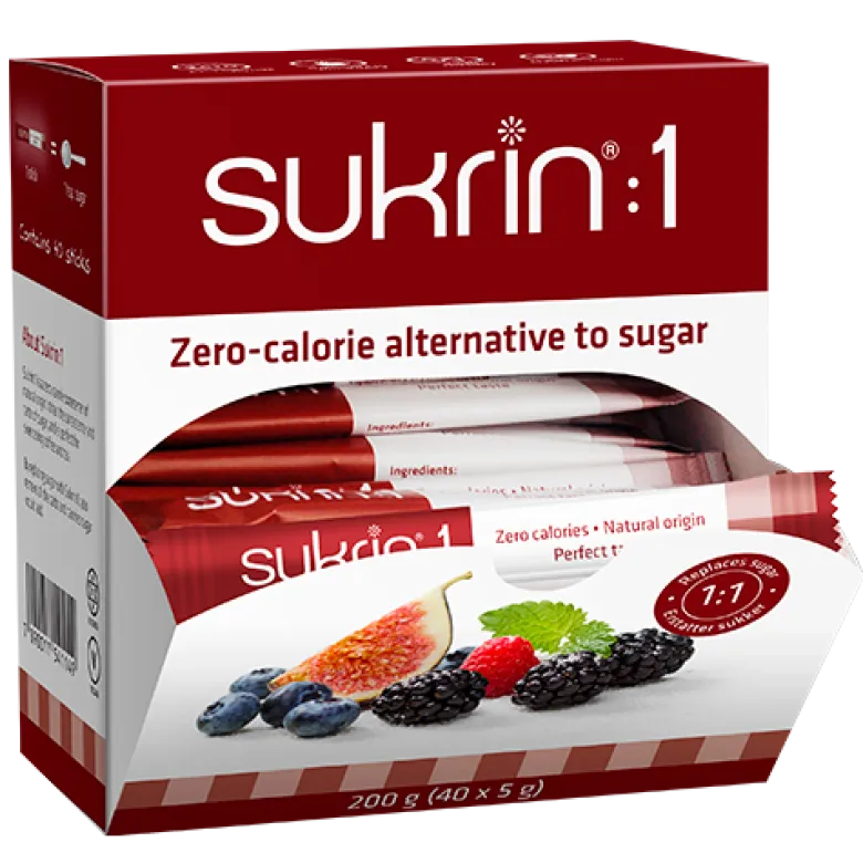 Sukrin:1 sticks 40x5g
