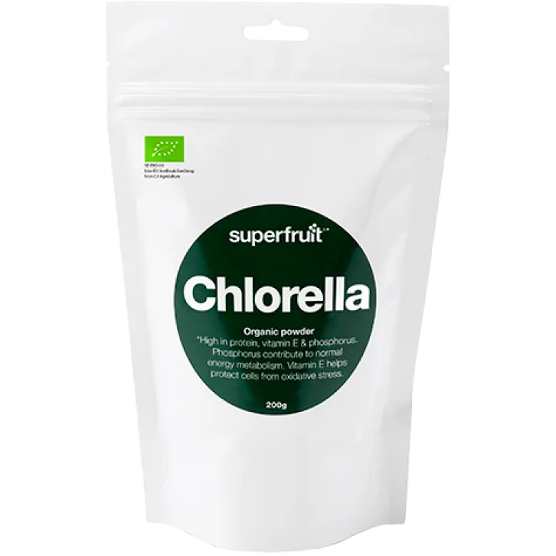 Superfruit Chlorella Pulver Ø (200 g)