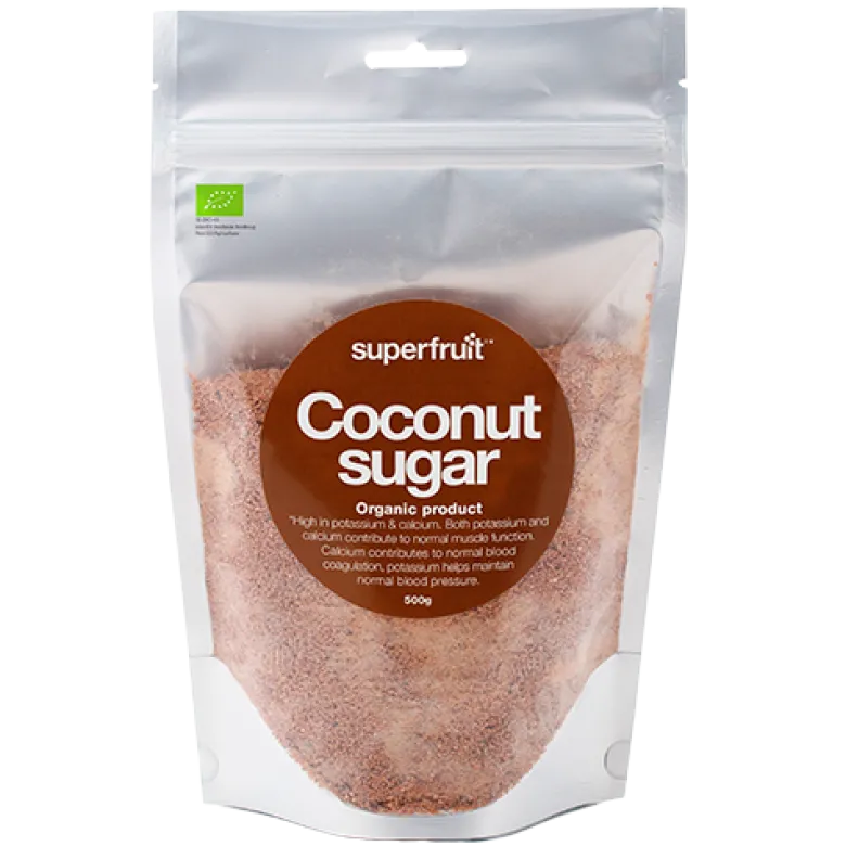 Superfruit Coconut Palm Sugar Kokos Palmesukker Ø (500 g)