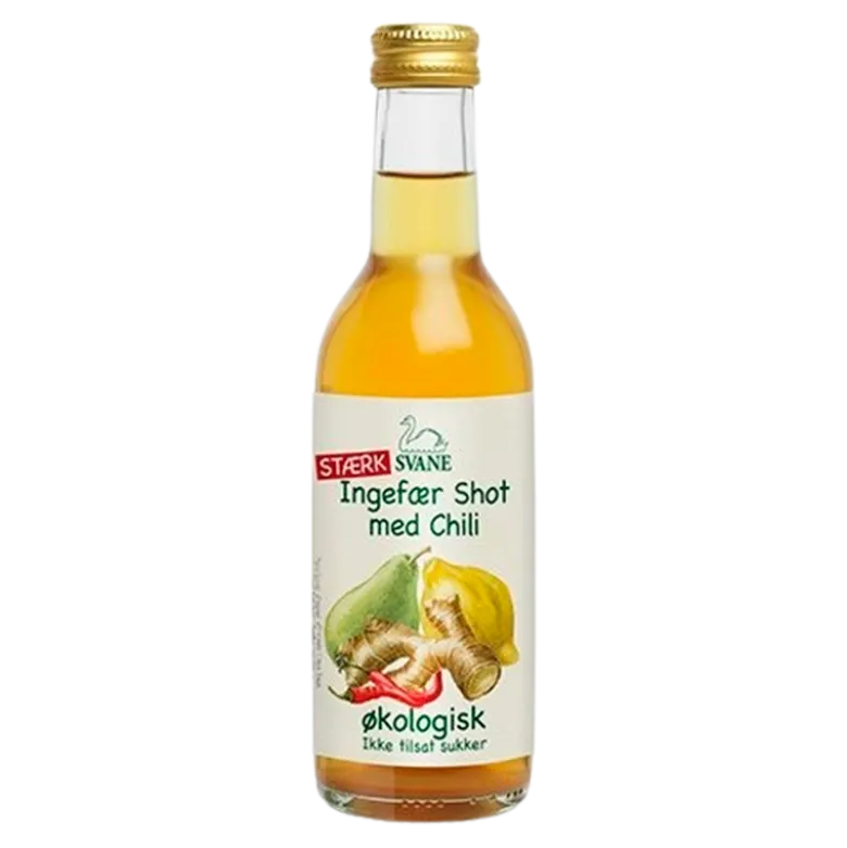 Svane Ingefær shot m. chili Ø (250ml)