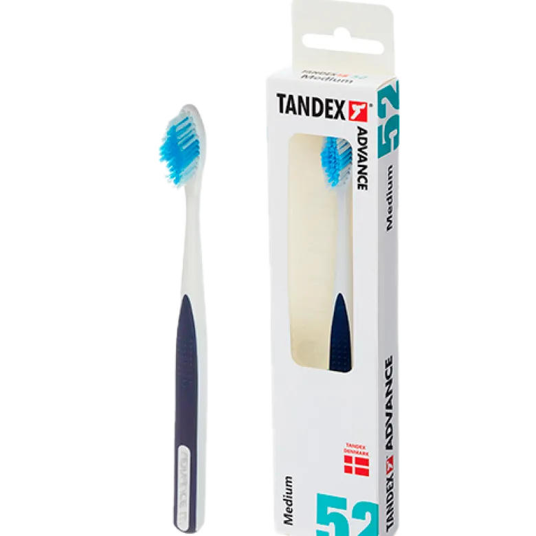 Tandex Advance Tandbørste V-Shape Medium (1 stk)