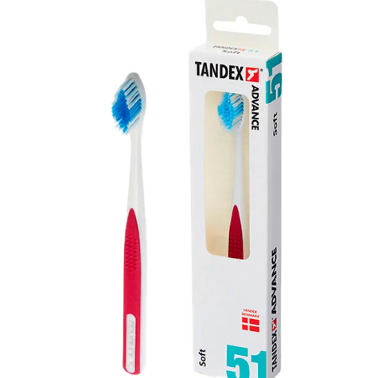 Tandex Advance Tandbørste V-Shape Soft (1 stk)