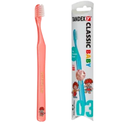 TANDEX Classic Baby 03 Soft Tandbørste Ass. Farve (1 stk)