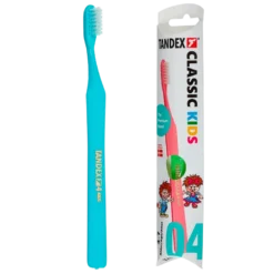 TANDEX Classic Kids 04 Soft Tandbørste Ass. Farve (1 stk)
