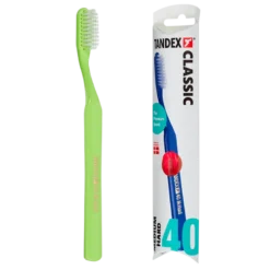 TANDEX Classic 40 Medium-Hard Tandbørste Ass. Farve (1 stk)