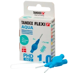 TANDEX Flexi Mellemrumsbørste Aqua PHD 1.0/ISO 2 (6 stk)
