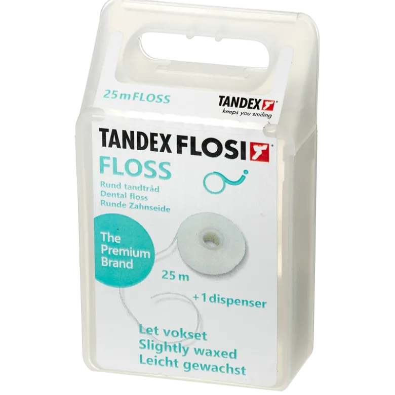 TANDEX Flosi Floss Med Voks (25 m)