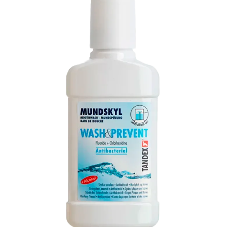 Tandex Wash & Prevent Mundskyl Med Fluor & CHX (250 ml)