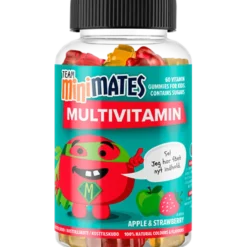 Team MiniMates Multi Vitamin Æble & Jordbær (60 stk)