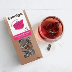 Teapigs Jordbær & Enebær Te (15 breve)