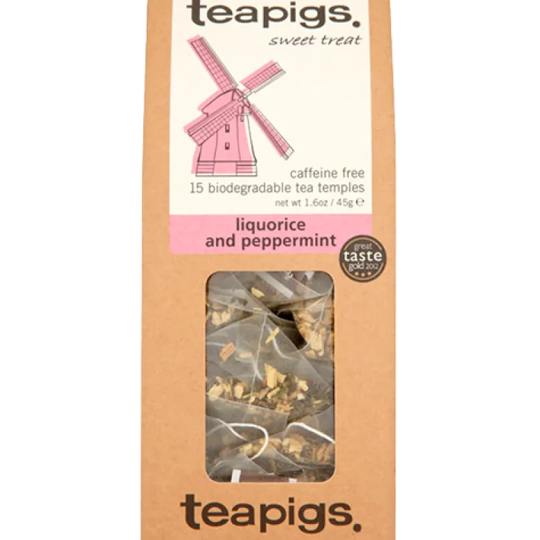 Teapigs Lakrids & Pebermynte Te (45 g)