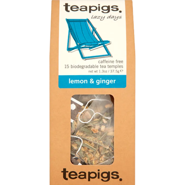Teapigs Lemon & Ginger Tea (15 breve)