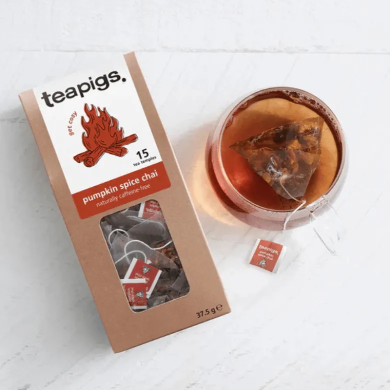 Teapigs Pumpkin Spice Chai Te (15 breve)