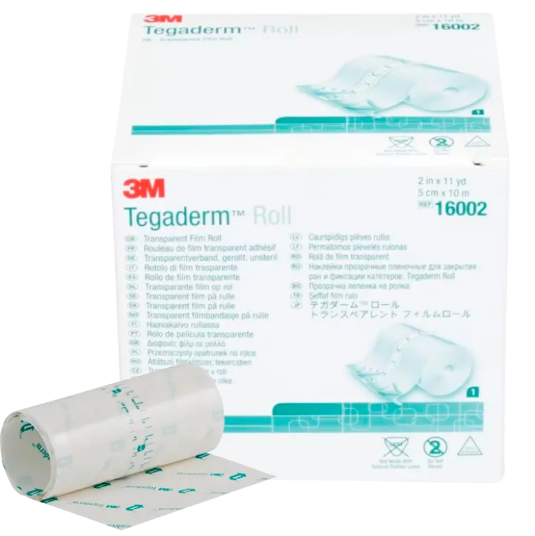 Tegaderm Transparent Film Forbinding - 5 cm x 10 m (1 stk)