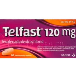 Telfast 120 mg (10 stk)
