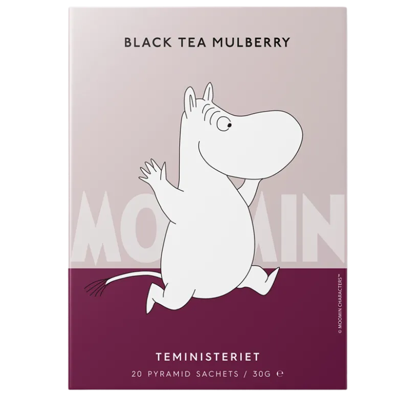 Teministeriet Moomin Black Tea Mulberry (20 stk)