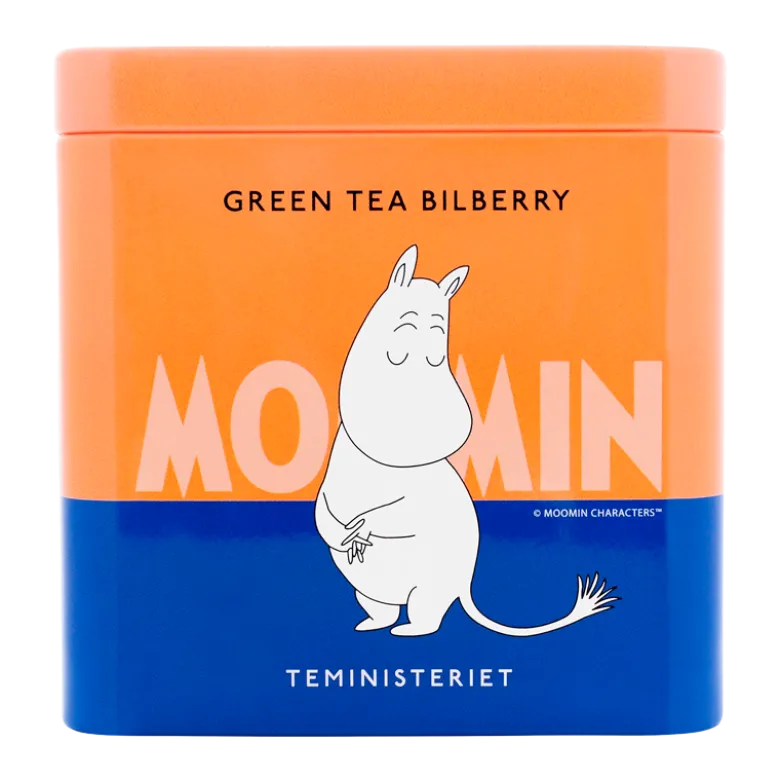 Teministeriet Moomin Green Tea Bilberry Tin (100 g)