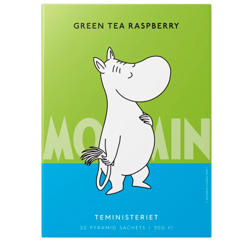 Teministeriet Moomin Green Tea Raspberry (20 stk)