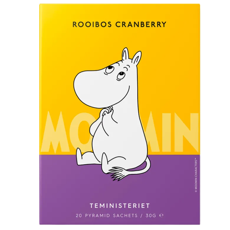Teministeriet Moomin Rooibos Cranberry (20 stk)