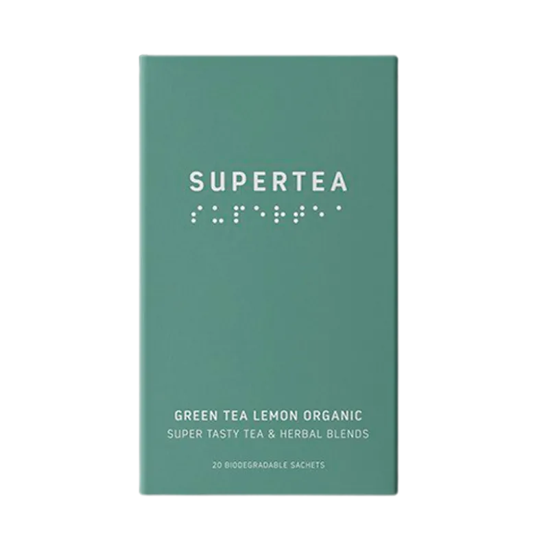 Teministeriet Supertea Green Tea Lemon Organic (20 breve)