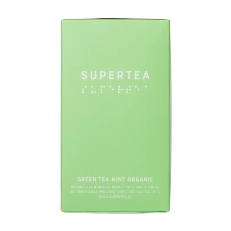 Teministeriet Supertea Green Tea Mint Organic (20 breve)