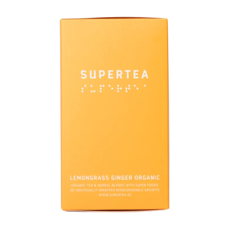 Teministeriet Supertea Lemongrass Ginger Organic (20 breve)